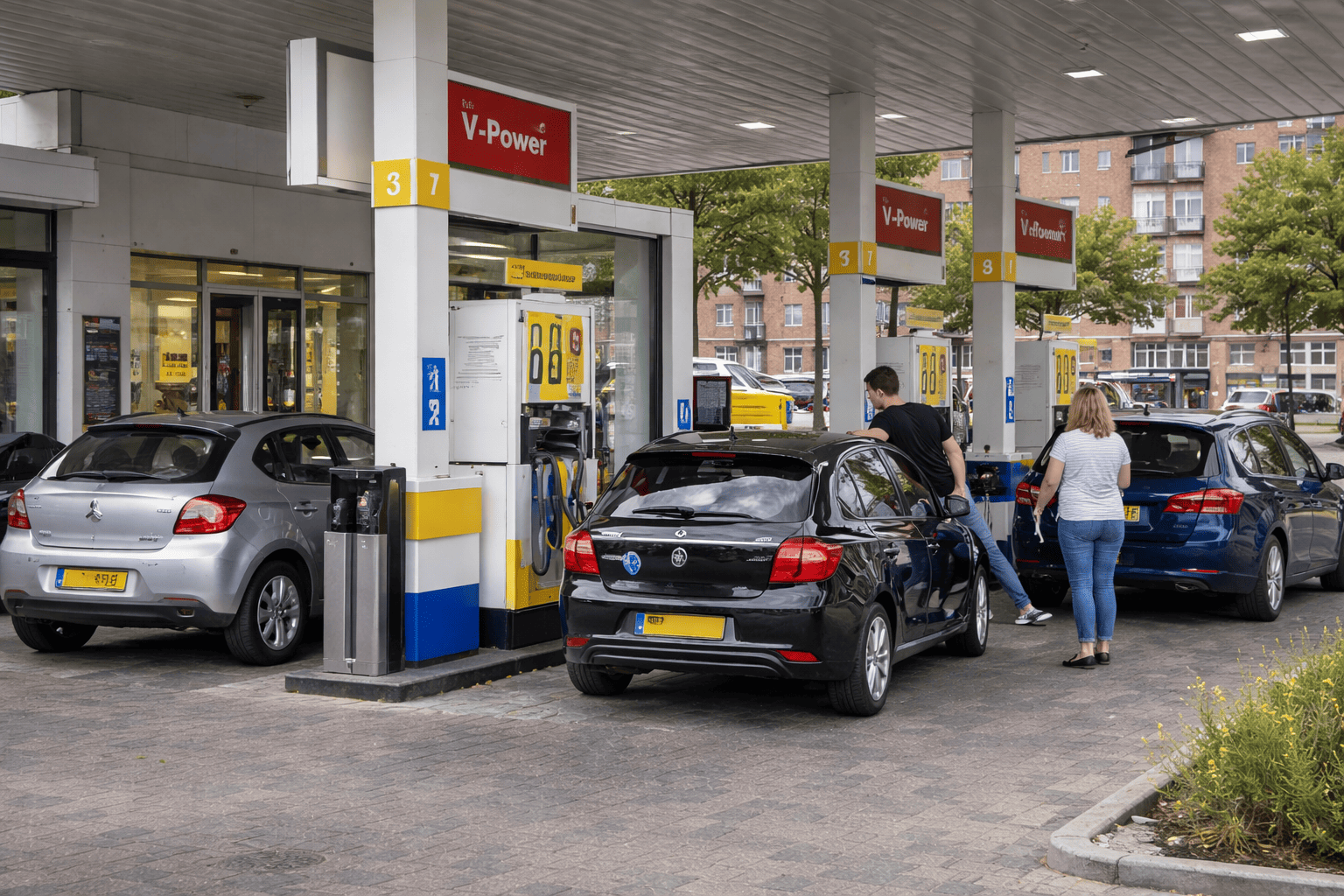 Tankstations in Den Bosch